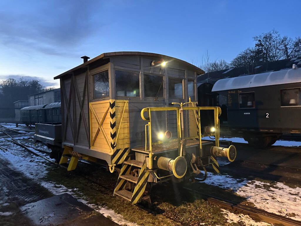 Schlusswagen Nr. 3 der RAG Ibbenbüren